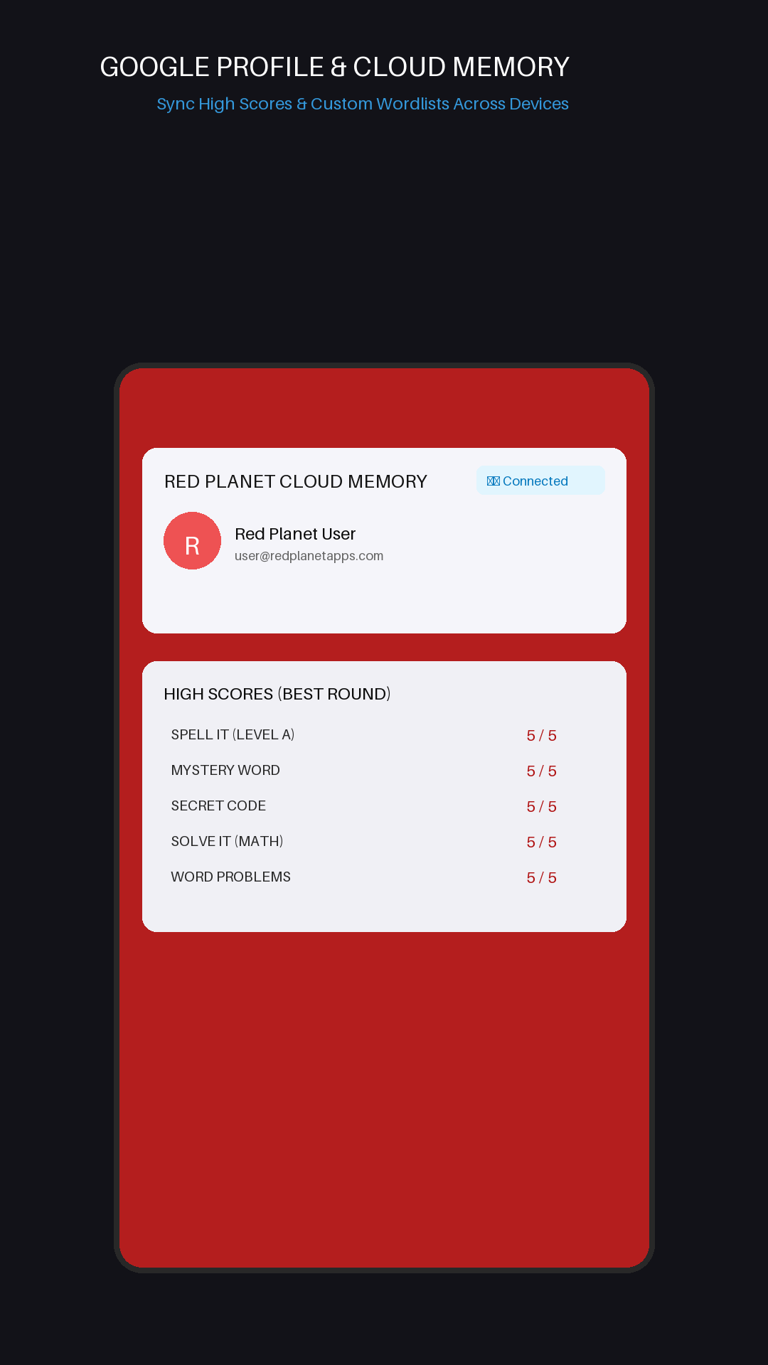 Say & Solve Classic Cloud Sync