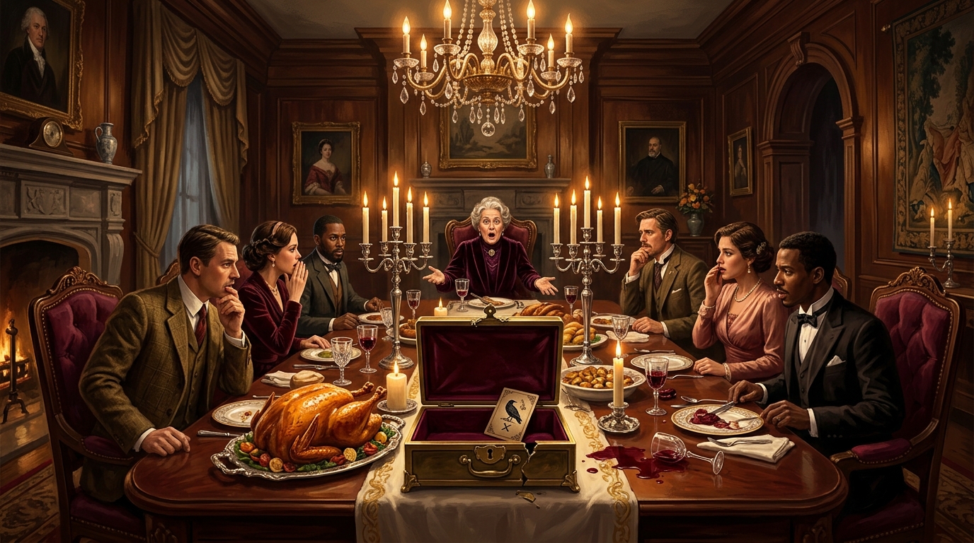 The Family Recipe - Thanksgiving Dark Comedy Whodunit